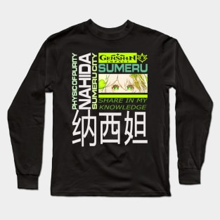 Genshin Impact Nahida JP Long Sleeve T-Shirt